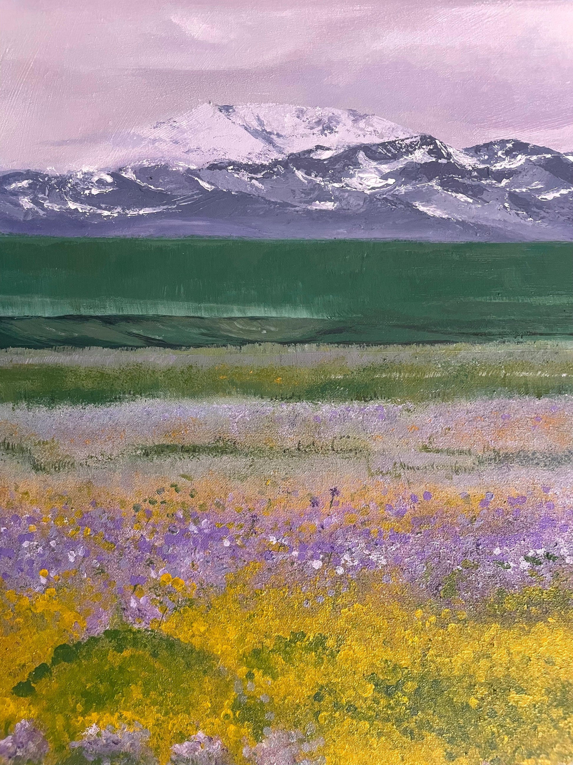 Mountains and Sea of Flowers - Canvista