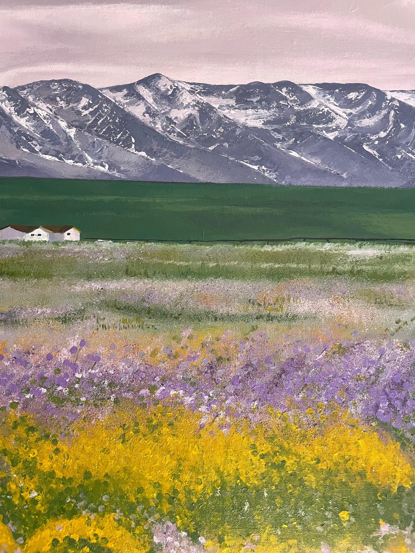 Mountains and Sea of Flowers - Canvista