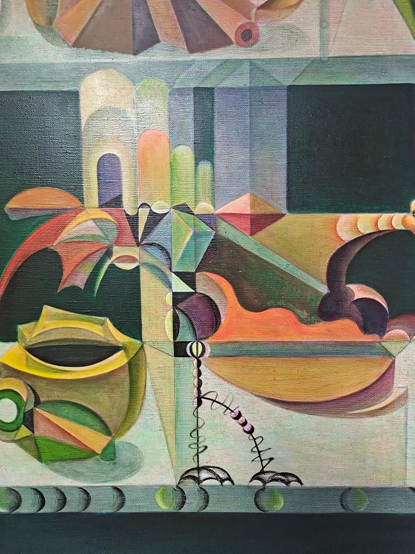 Geometry in Still Life: A Playful Serenade - Canvista